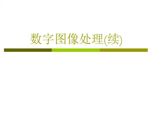 多媒体技术3_数字图像处理
