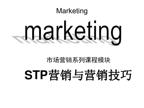 万科STP营销与营销技巧(42)页