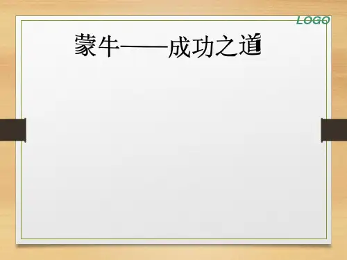 蒙牛案例分析