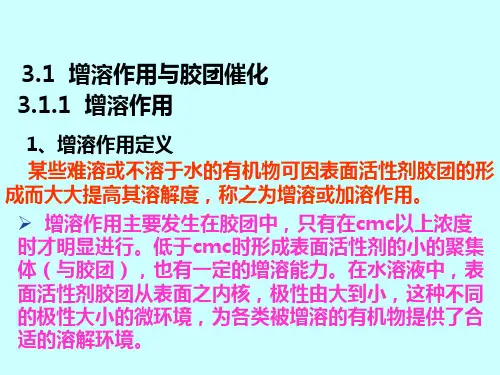第三章表面活性剂的重要作用ppt课件