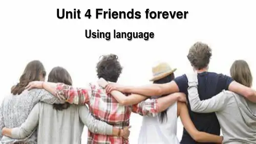 Unit+4+Period+3+Using+Language高一上学期英语外研社2019必修第一册)