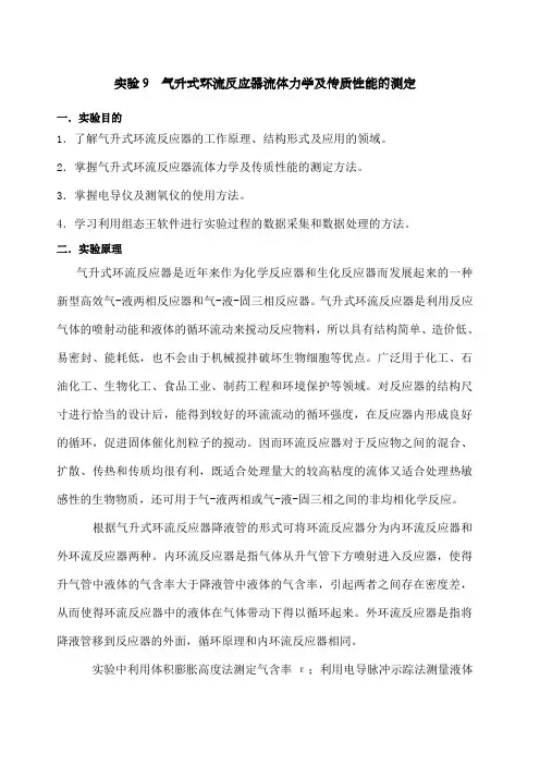 气升式环流反应器