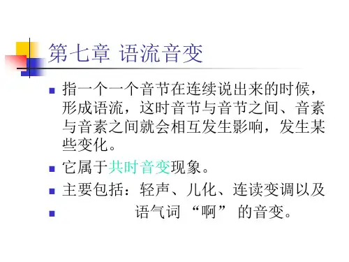 现代汉语语音学7