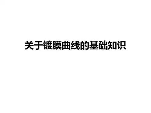 镀膜曲线的基础知识