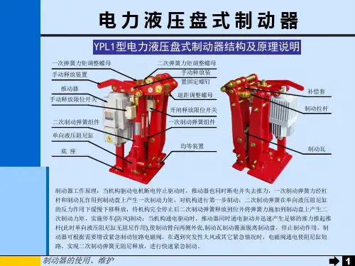 YPL1盘式制动器原理与维修资料