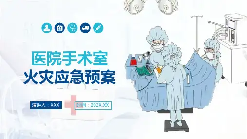 医院医疗手术室火灾应急预案课程PPT课件