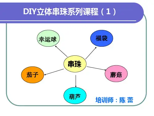 幸运球的制作(五珠球)