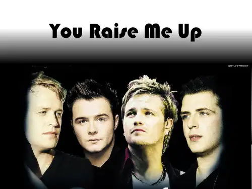 you raise me up
