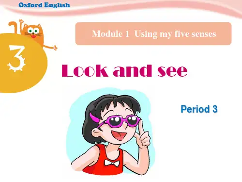 牛津版四年级下册英语课件 module 1 unit 3 look and see 第三课时课件