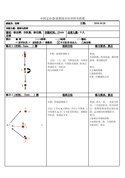 D级班实践课教案(1)