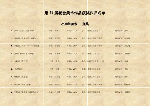 组美术 等奖