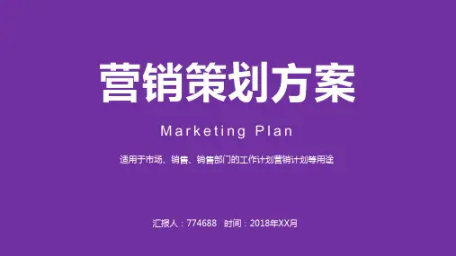 APP小游戏营销方案ppt