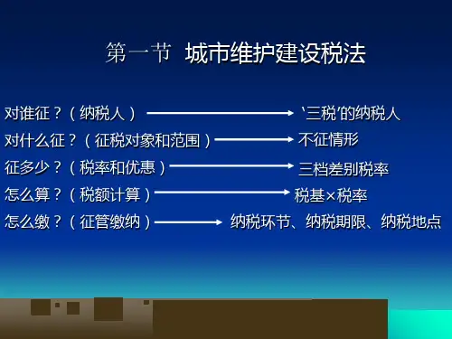 税法课件第十章小税种
