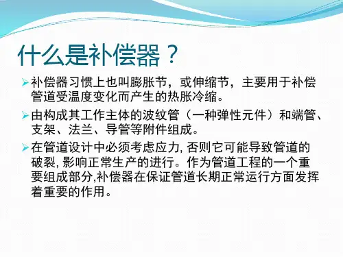管道补偿器PPT课件
