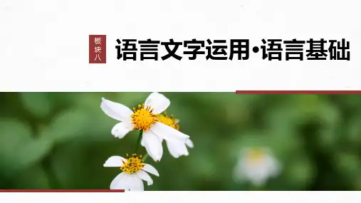 高考语文复习语言基础 辨析并修改成分残缺或赘余和结构混乱病句——找准病因,精准修改(精品课件)