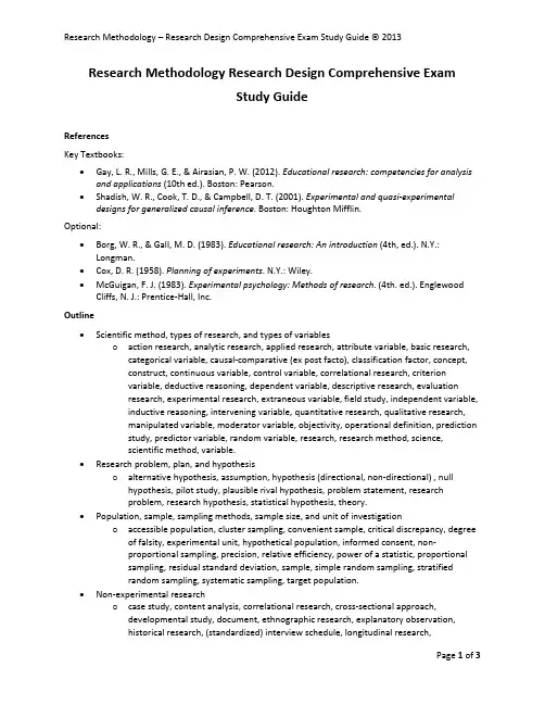 ResearchMethodologyResearchDesign…