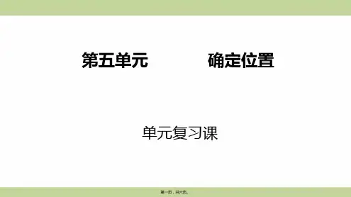 苏教版六年级下册数学 第五单元复习课 教学课件
