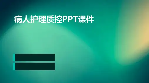 病人护理质控PPT课件