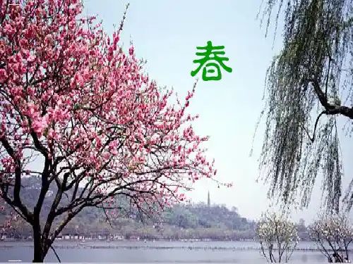 部编版七年级上册第一课《春》PPT课件 36