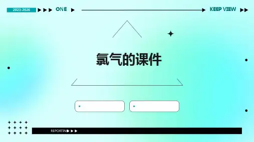 氯气的课件ppt