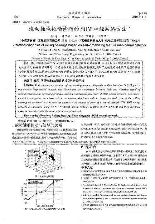 滚动轴承振动诊断的SOM神经网络方法