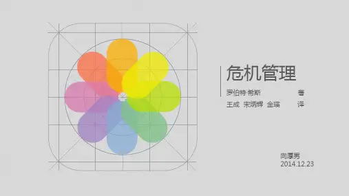 危机管理 .ppt