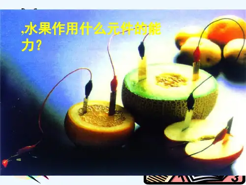 物理人教版九年级全册电压 课件