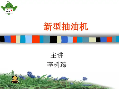 新型抽油机简介