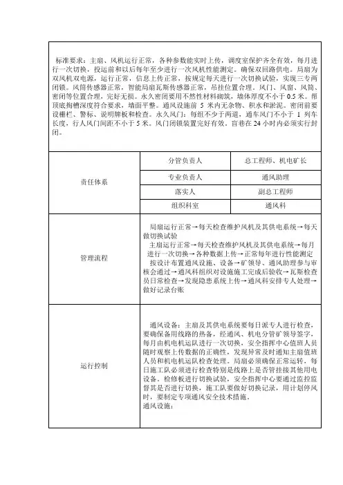 标准要求