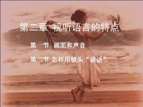 《视听语言的特点》PPT课件