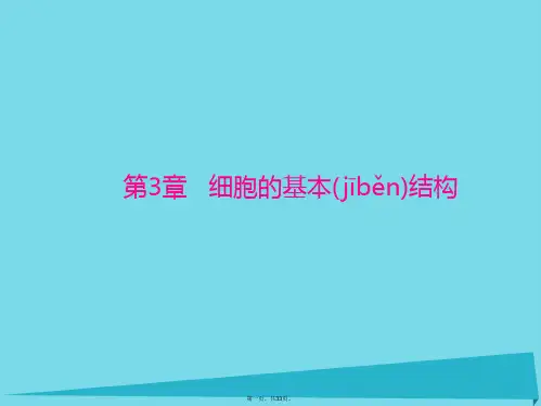 高考生物一轮总复习第3章第13节细胞膜系统的边界、细胞核系统的控制中心课件(必修1)