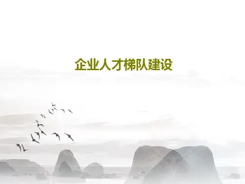 企业人才梯队建设PPT149页