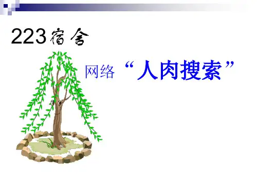 人肉搜索