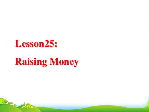 冀教版八年级英语下册lesson25课件(10张PPT)