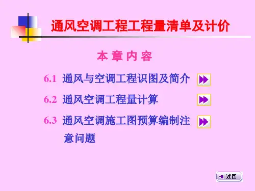 通风空调工程预算(ppt 208页)