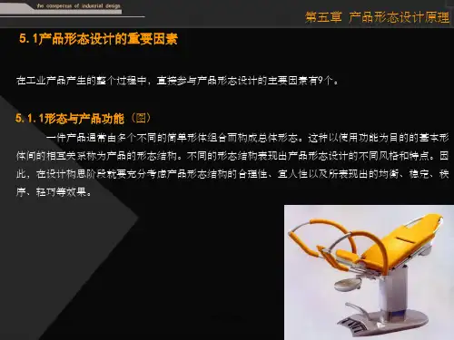 《产品形态设计原理》PPT课件