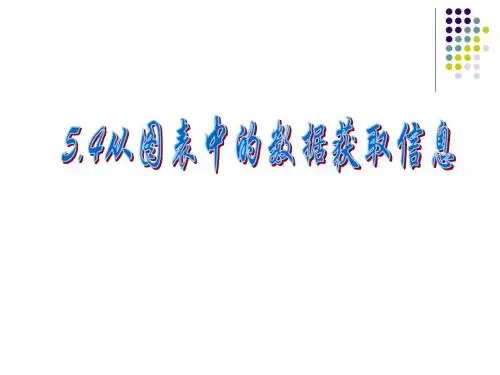 5.4从图表中的数据获取信息