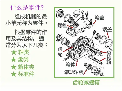 机械制图基础知识零件图