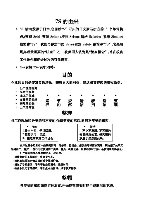 7S培训资料