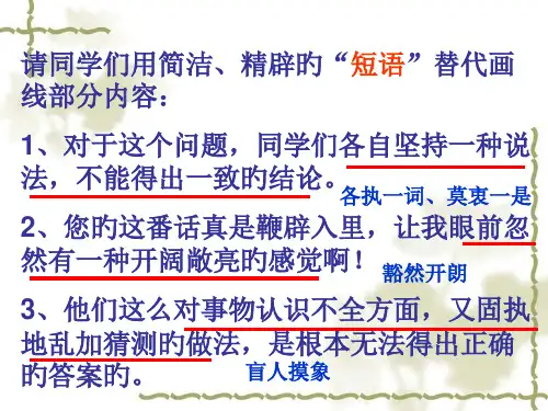 成语公开课省名师优质课赛课获奖课件市赛课一等奖课件