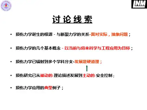 损伤力学(中科院课件)