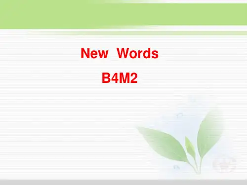 外研版必修4Module2TrafficJam课件