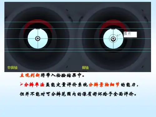 第三章光学成像系统的传递函数-20150510概述