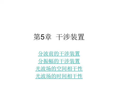 干涉装置