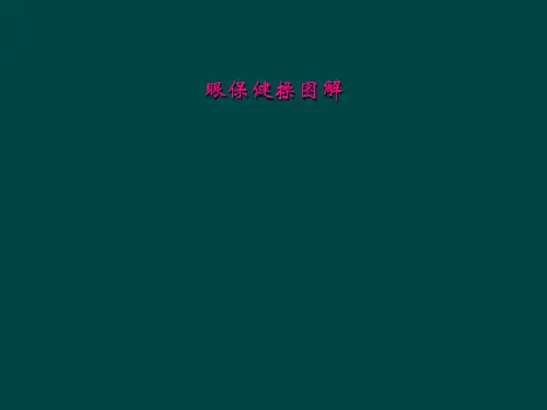 眼保健操图解