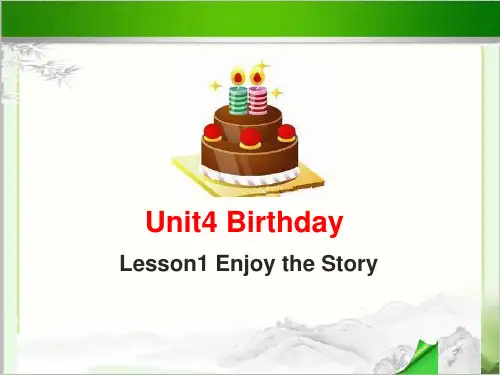 Lesson 1 Enjoy the Story  公开课教学课件【英语北师大版(三起)六年级上册】