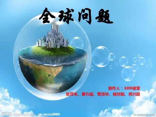 全球问题---ppt