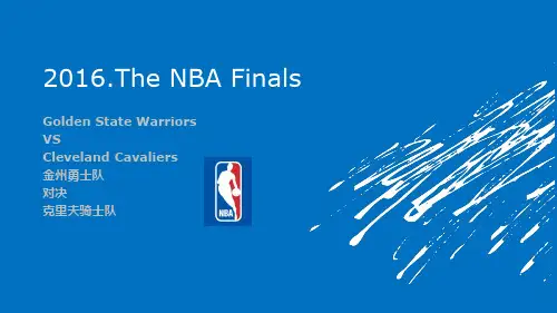 英语PPT-NBA决赛