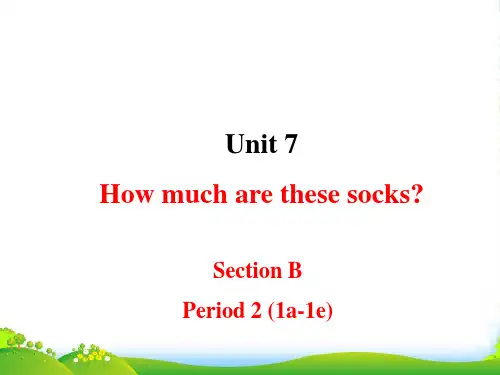 人教目标七年级上册unit 7 Section B (1a1e)(共11张PPT)