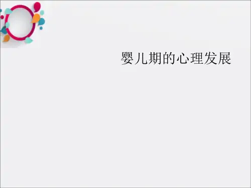 婴儿期的心理发展 PPT课件